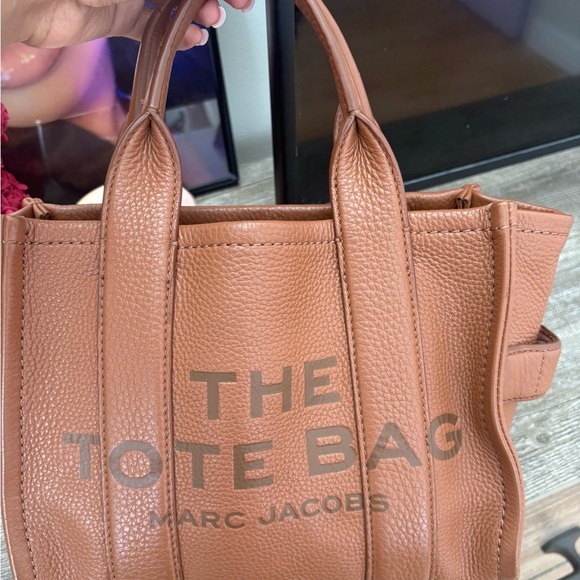 Marc Jacobs Brown Leather Tote Bag